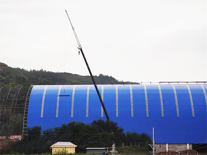 来宾煤棚网架工程